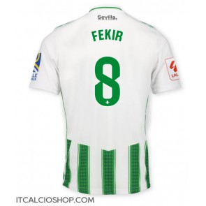 Real Betis Nabil Fekir #8 Prima Maglia 2023-24 Manica Corta